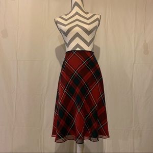 Pendleton Plaid Full Skirt
